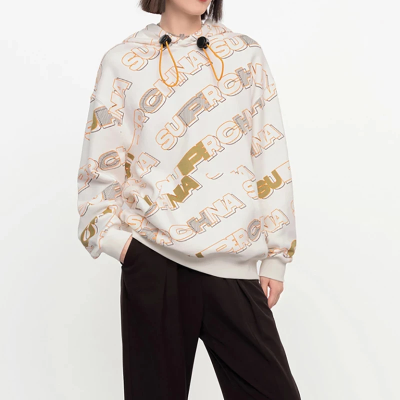 L466纹样廓形卫衣