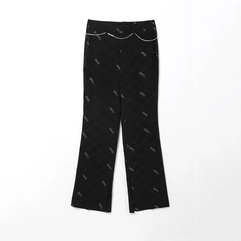 Z616时尚满印长裤【不含配饰】