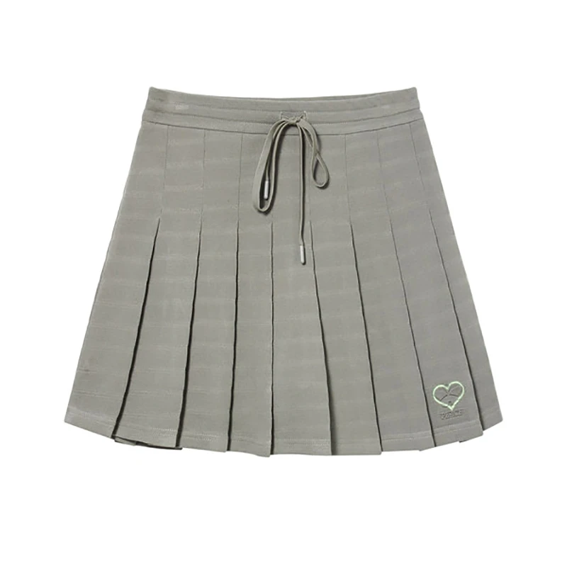 Z622百褶针织半裙