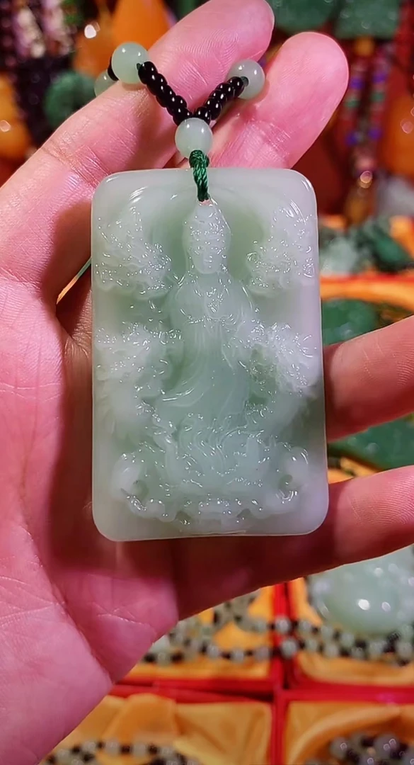 1粉丝福利浅绿色九龙观音经典百搭