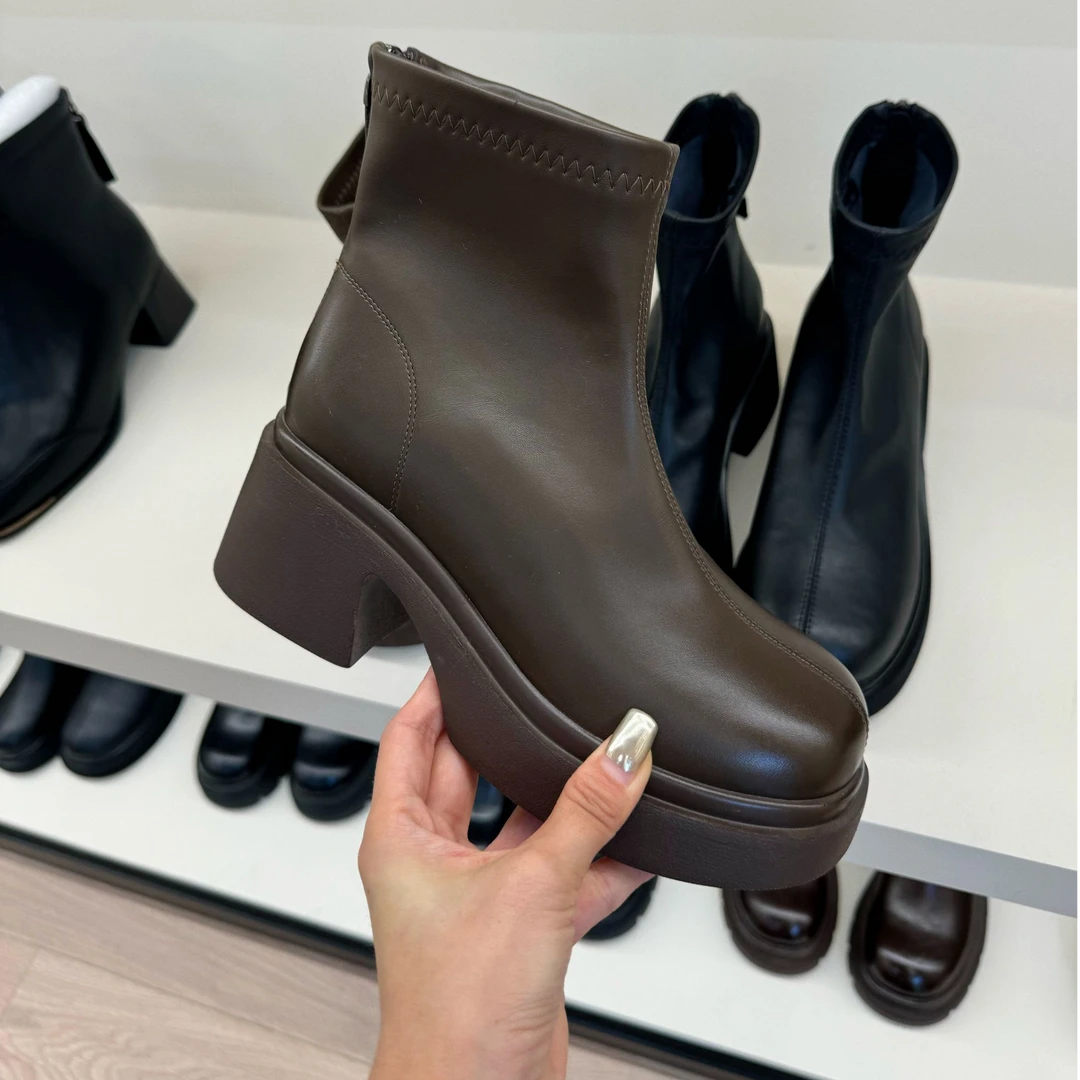 【PGXIAOM】润秀定制短靴175-1（跟高6厘米，筒高33码12厘米左右）