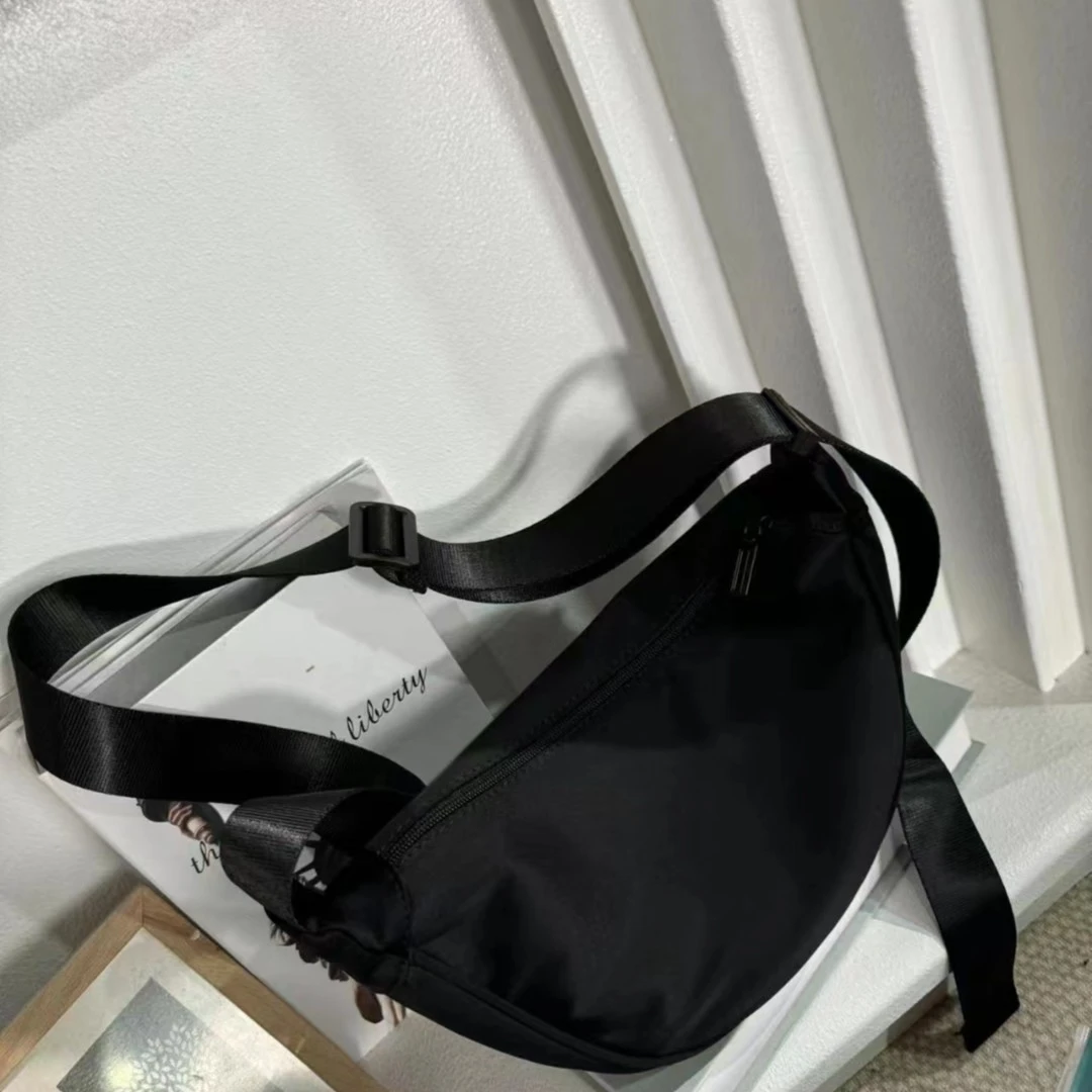 【PGXIAOM】润秀定制休闲百搭黑色腰包 B1025