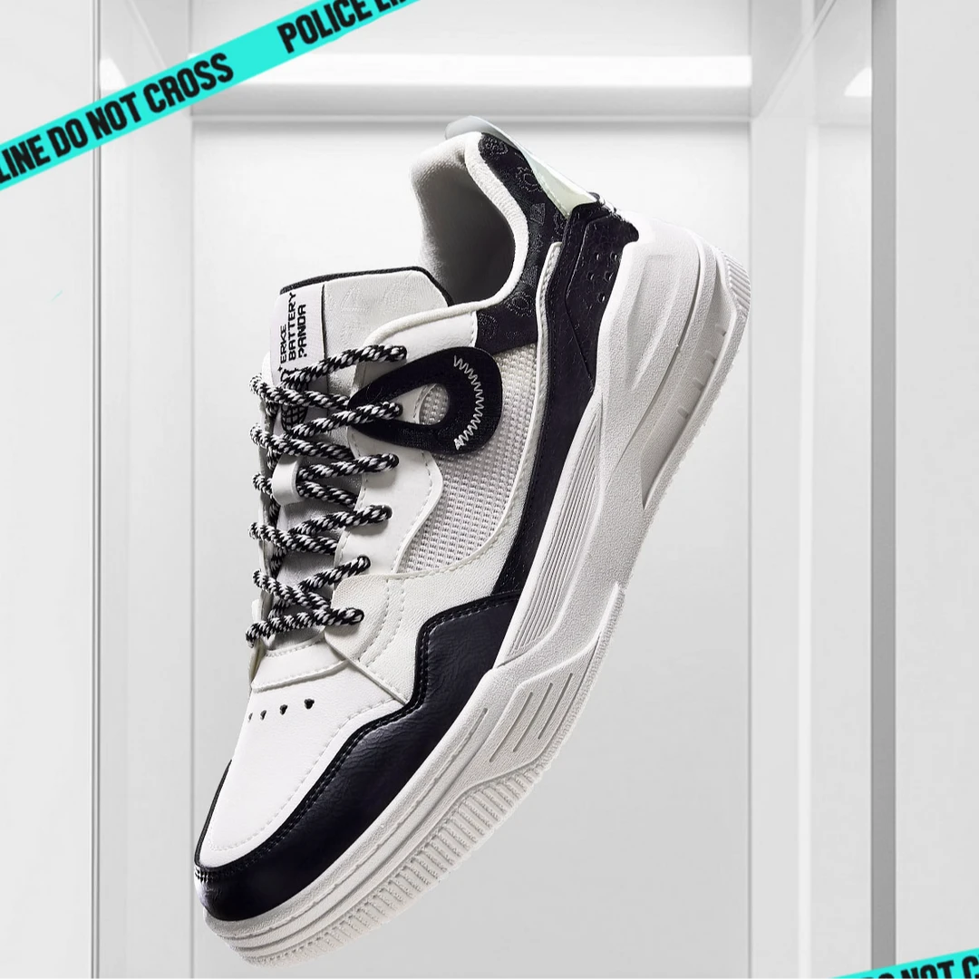 【鸿星尔克熊猫同款】朋克熊猫丨鸿星尔克男鞋透气休闲鞋运动鞋子