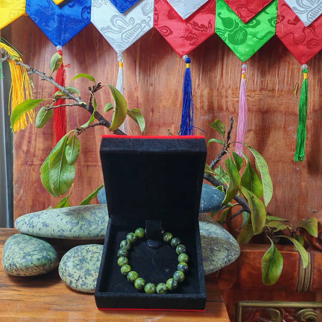 非金属珐琅手链 西藏藏玉手串女款