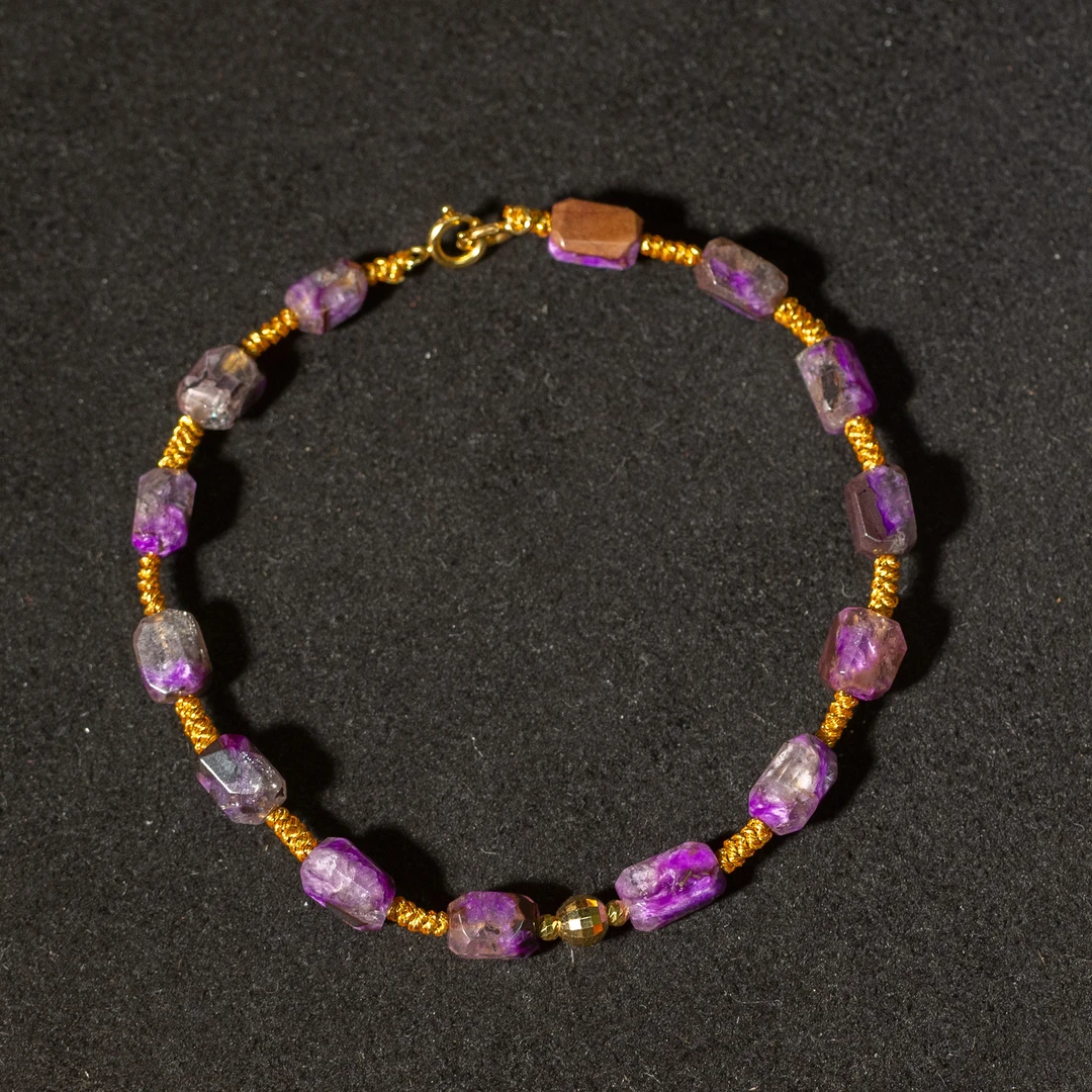 舒俱来DIY切面手链/4mm+-/多样性发一/C161