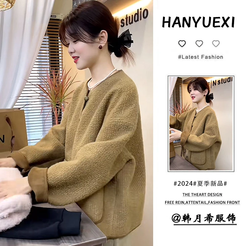 今年流行小香风气质外套女秋冬新款时尚气质高级感复古长袖上衣潮