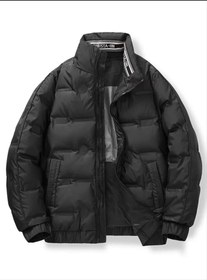 潮流运动男装时尚帅气韩版秋冬男士短款休闲修身加厚保暖冬季潮流