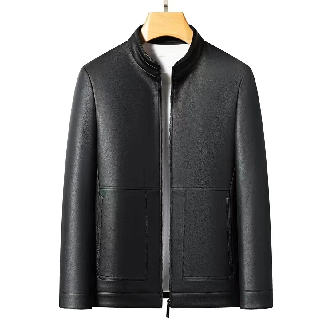 男士时尚皮衣2396