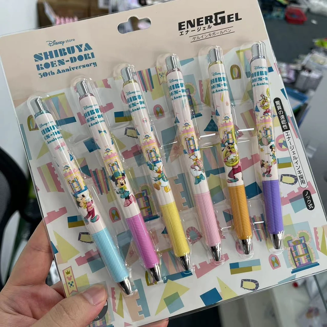 新品 日本派通东迪联名款款派通城堡中性笔套装 板子