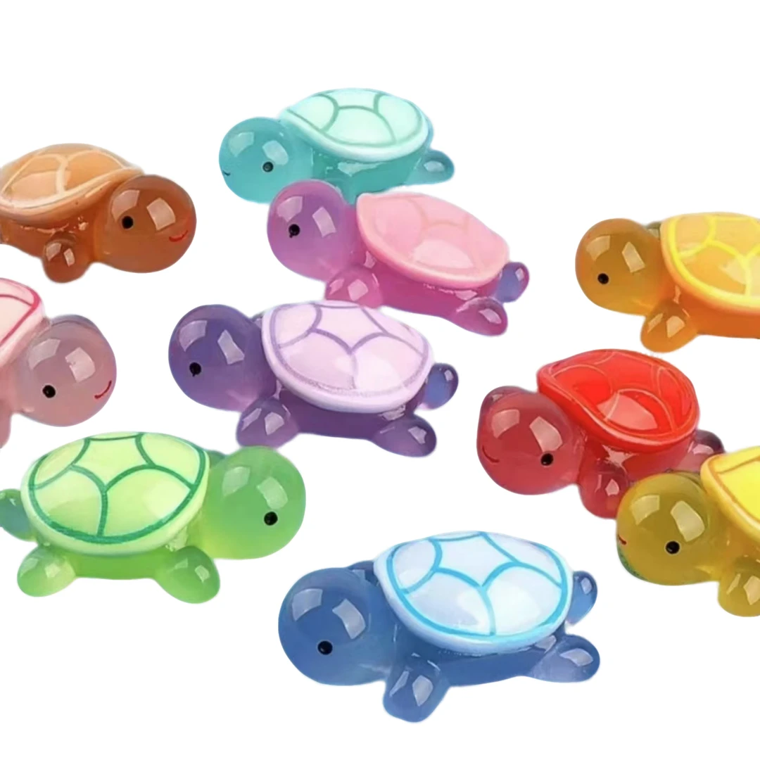 【对对碰】夜光乌龟树脂diy摆件手工创意玩具