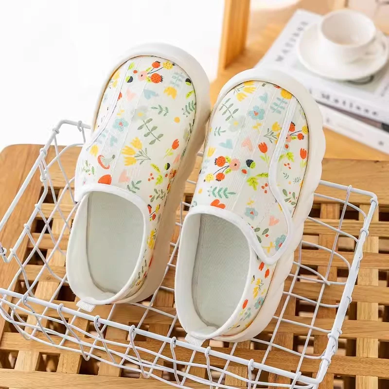 月子鞋夏季薄款产后孕妇包跟厚底春秋软底月子鞋9-10月软底包跟