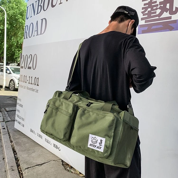 短途旅行男士大容量便携手提收纳包训练健身包休息运动包行李袋