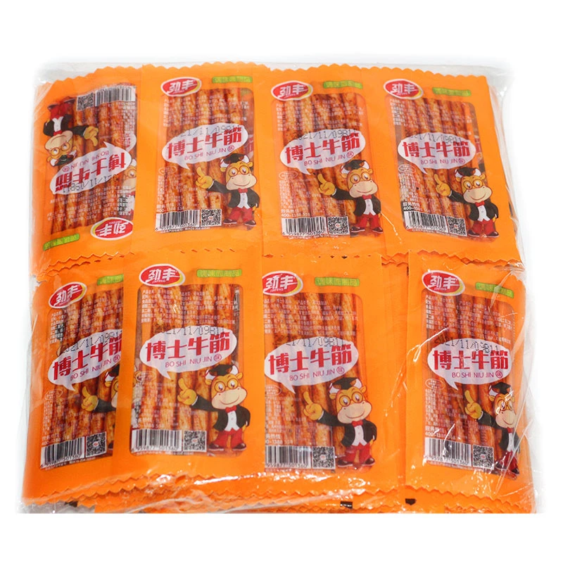 劲丰博士牛筋辣条筋筋有味网红童年怀旧零食独立小包装豆筋辣条