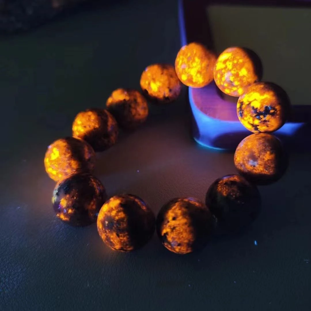 【官方补贴】收藏级S级天然原矿火焰石天然奇石尺寸卡18mm