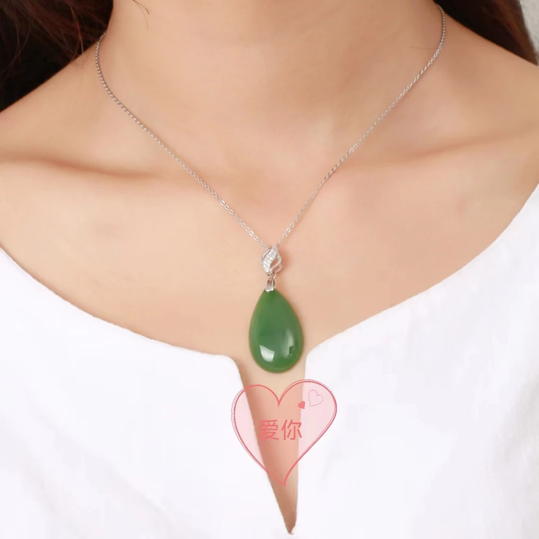 非金属珐琅吊坠 轻奢气质非金属珐琅小佛项坠女款百搭时尚坠链