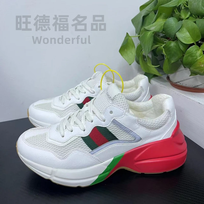 GUCCI/古驰39欧码织网透气老爹鞋无配件成色自定义wdf373