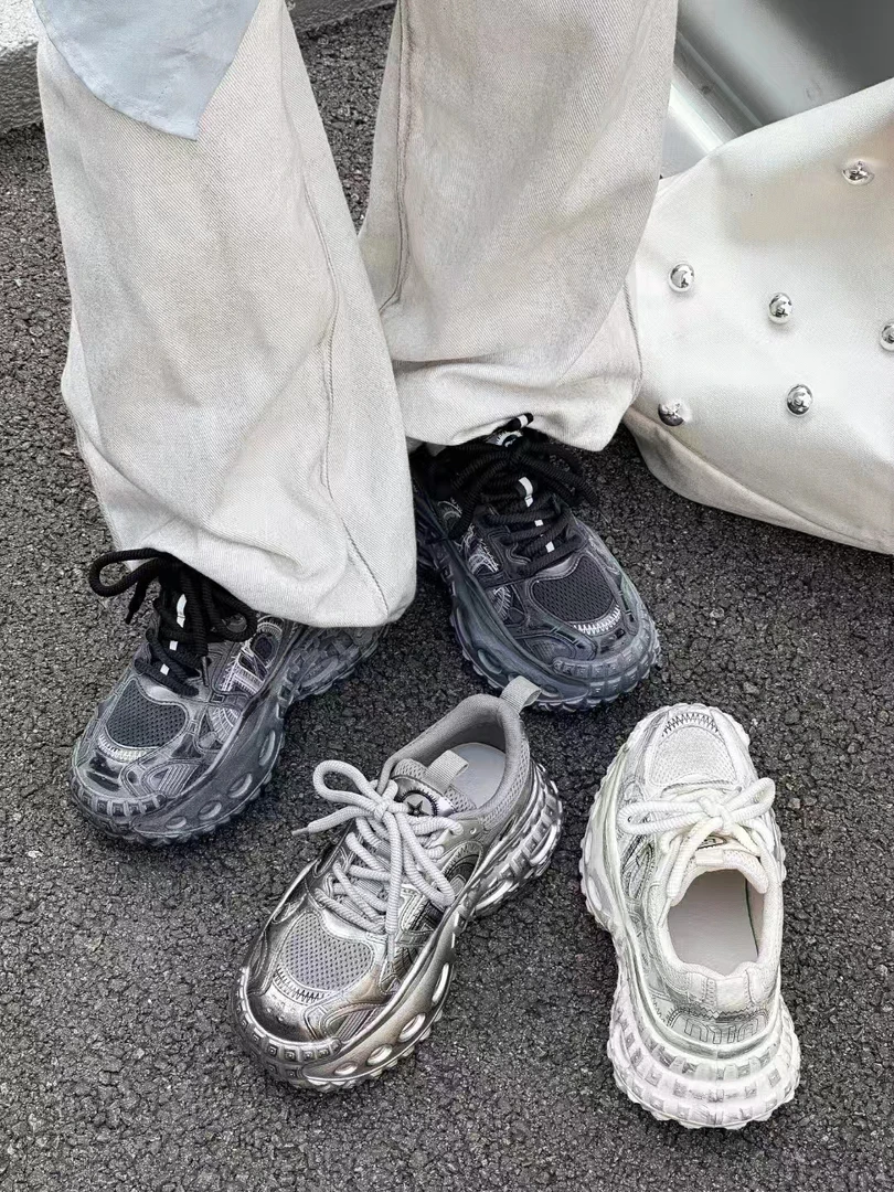 榴莲底老爹鞋女鞋