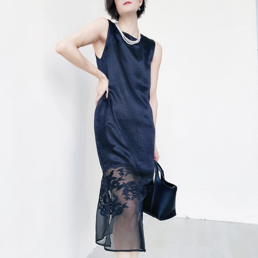 【K姐私家定制】2024夏季新款连衣裙刺绣款长裙1