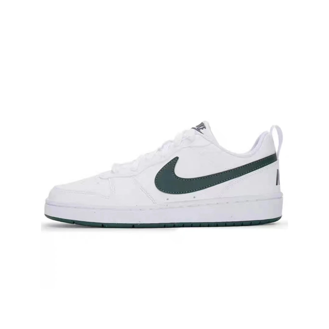 【爆款】Nike耐克2025新款GS女鞋低帮深绿白板鞋休闲鞋DV5456-122