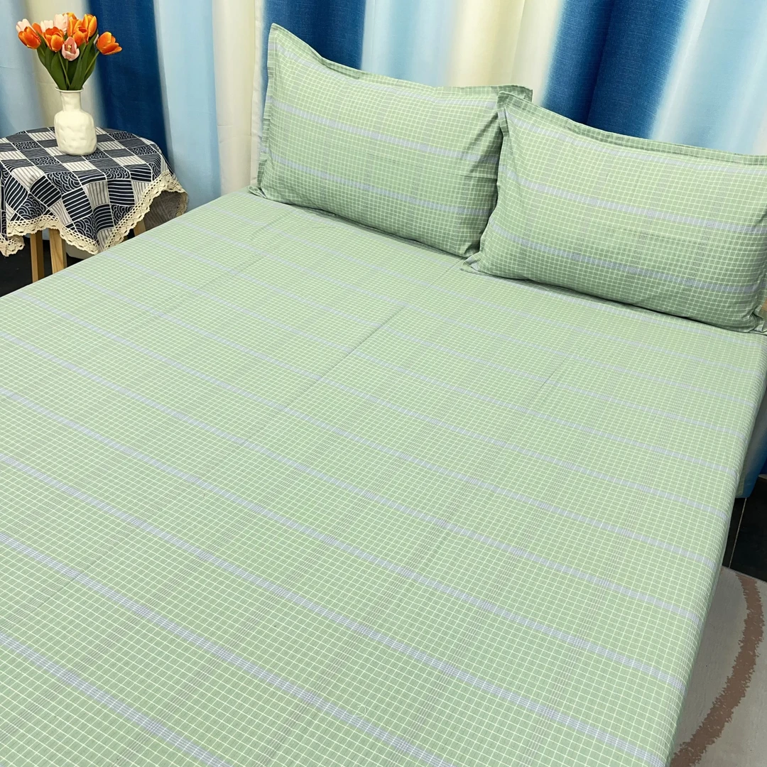 混搭小方块100%纯棉精梳棉老粗布加厚色织终身不起球透气