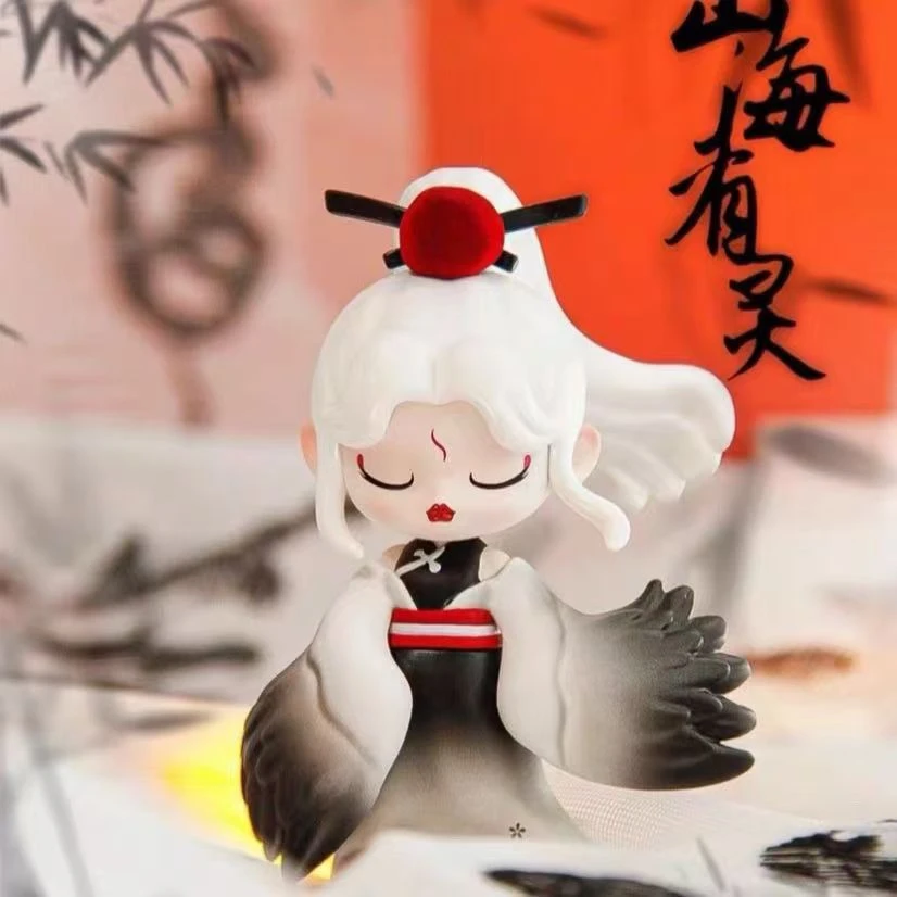 正版ANITA山海有灵系列盲盒手办古风潮玩网红摆件礼物
