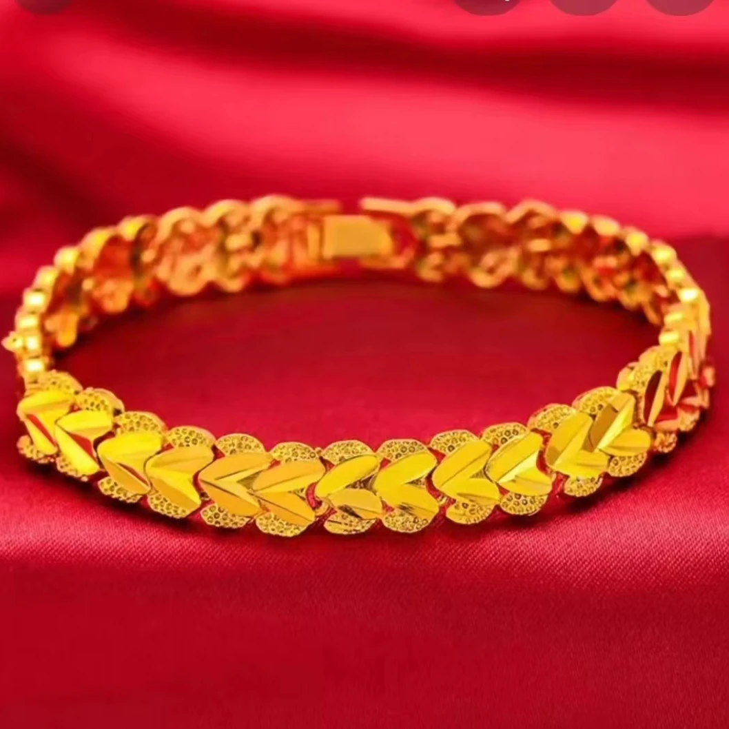 合金手链 2024新款女士玲珑手链气质时尚百搭