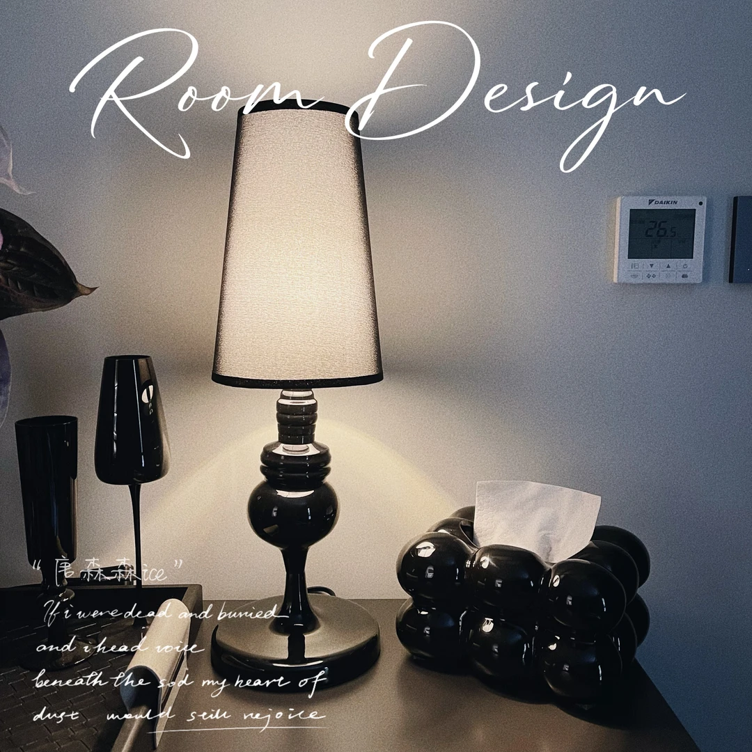 【唐森森专属】后现代三色光简约温馨家用床头灯欧式客房卫士台灯