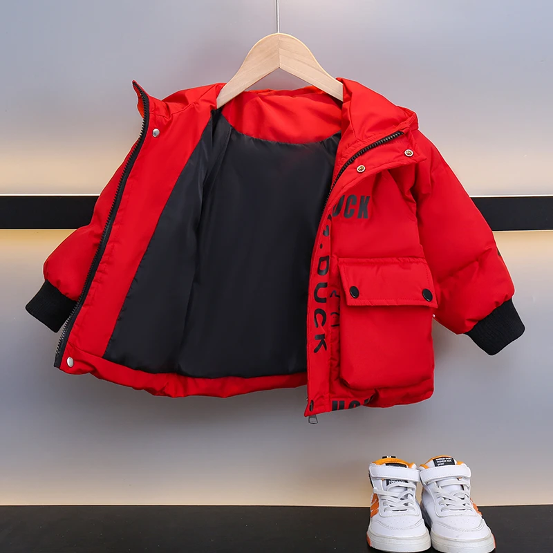 男童加绒棉衣拜年服冬季2025新款宝宝冬装加厚外套小儿童过年棉袄