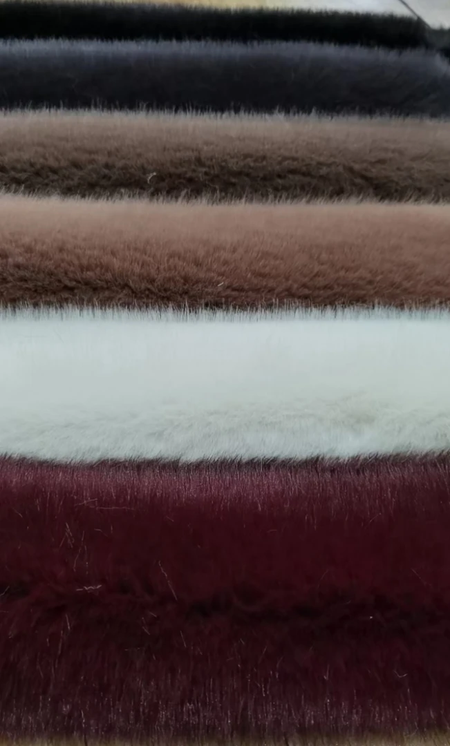 仿狐狸毛、水貂毛、羊毛等DIY手工制作面料