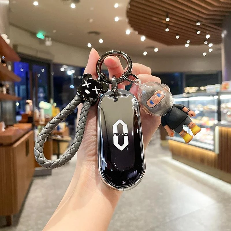 问界m5钥匙套华为问界m7专用M9金属壳aito遥遥领先2023款扣配件男