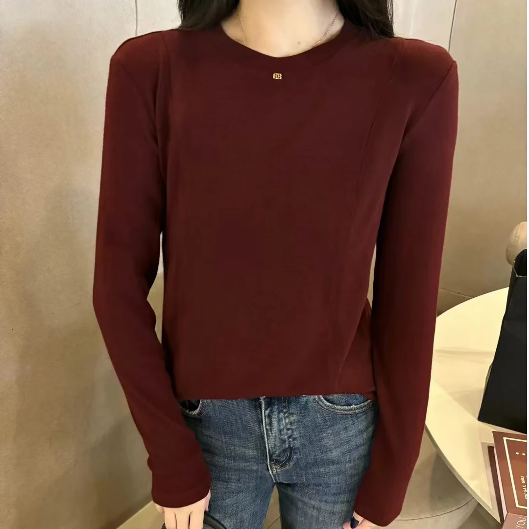 【罗罗严选】佰丽淘衣820亲肤打底衫T圆领百搭