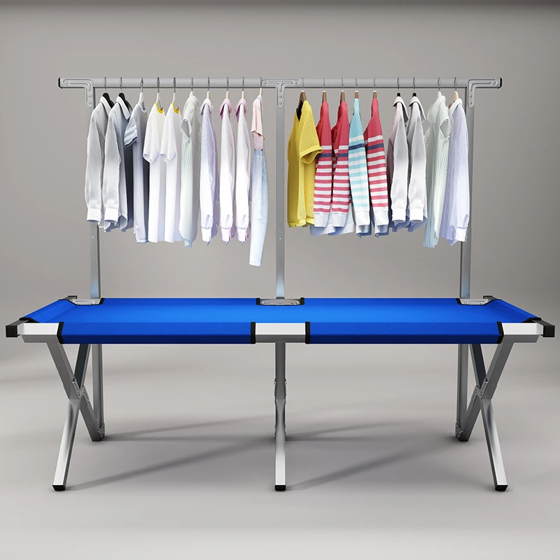 可折叠地摊架展示架夜市摆摊地摊架子便携式多功能地摊架子展示架