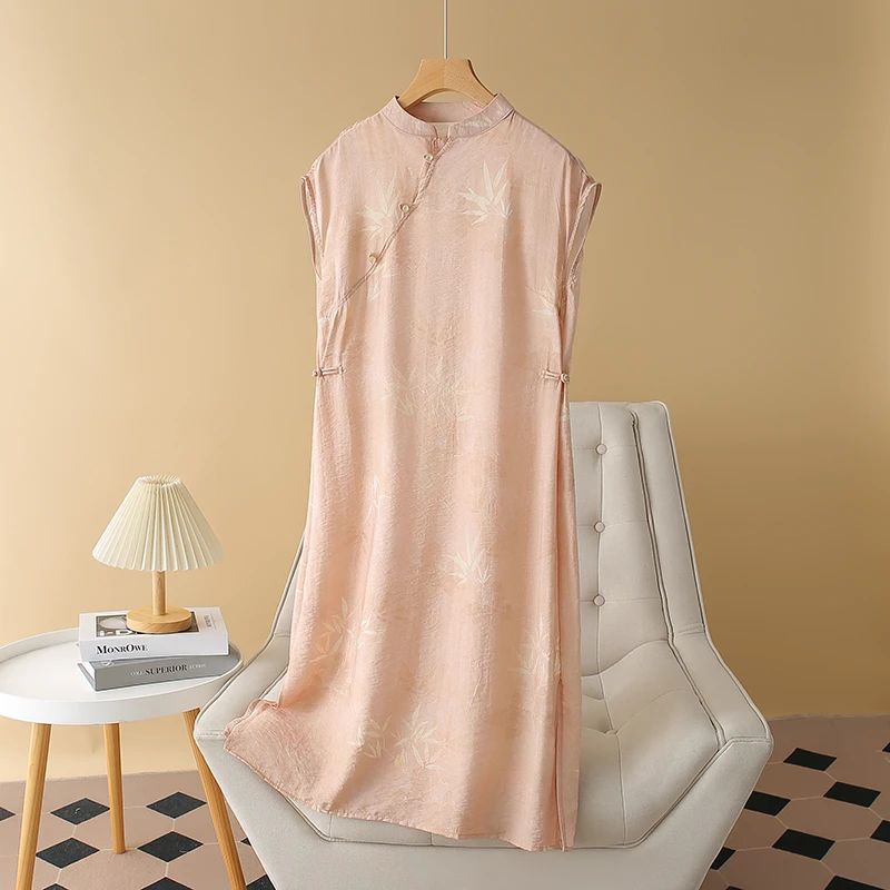 沈凌烟【宠粉】新中式新款改良版中国风气质复古文艺 连衣裙