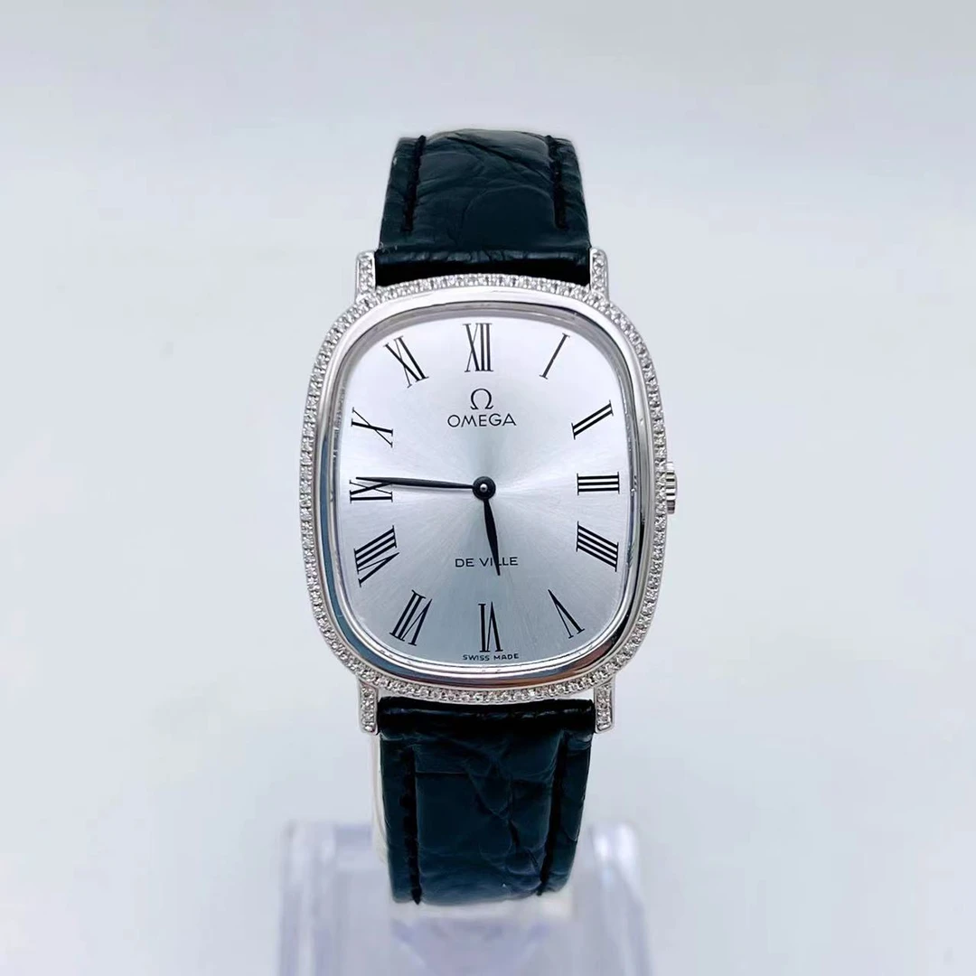 95新 Omega/欧米茄 表径27*31.7瑞士名表18006赠表带