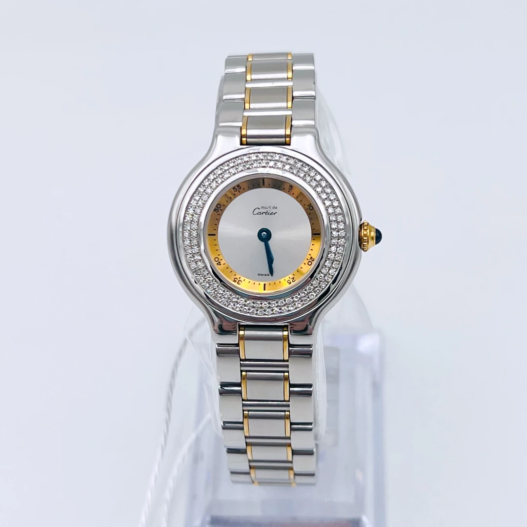 95新 Cartier/卡地亚 表径28瑞士名表52968赠表带