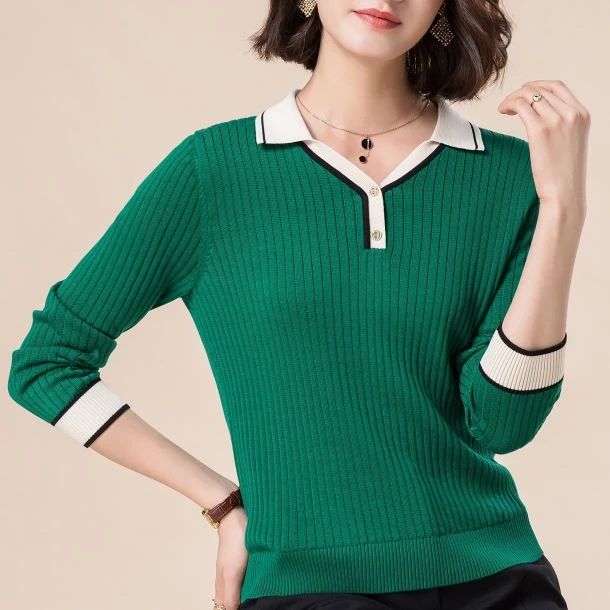 组合链接 莱赛尔天丝针织衫春夏秋冬显瘦百搭新款 A400-A449