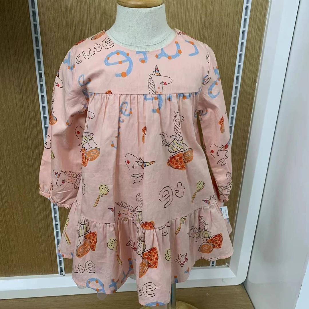 【Babe Buddie】梭织独角兽连衣裙【编号B101】8042503