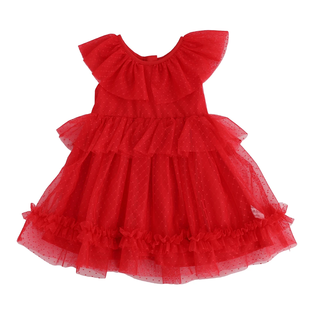 梭织网纱裙8222036