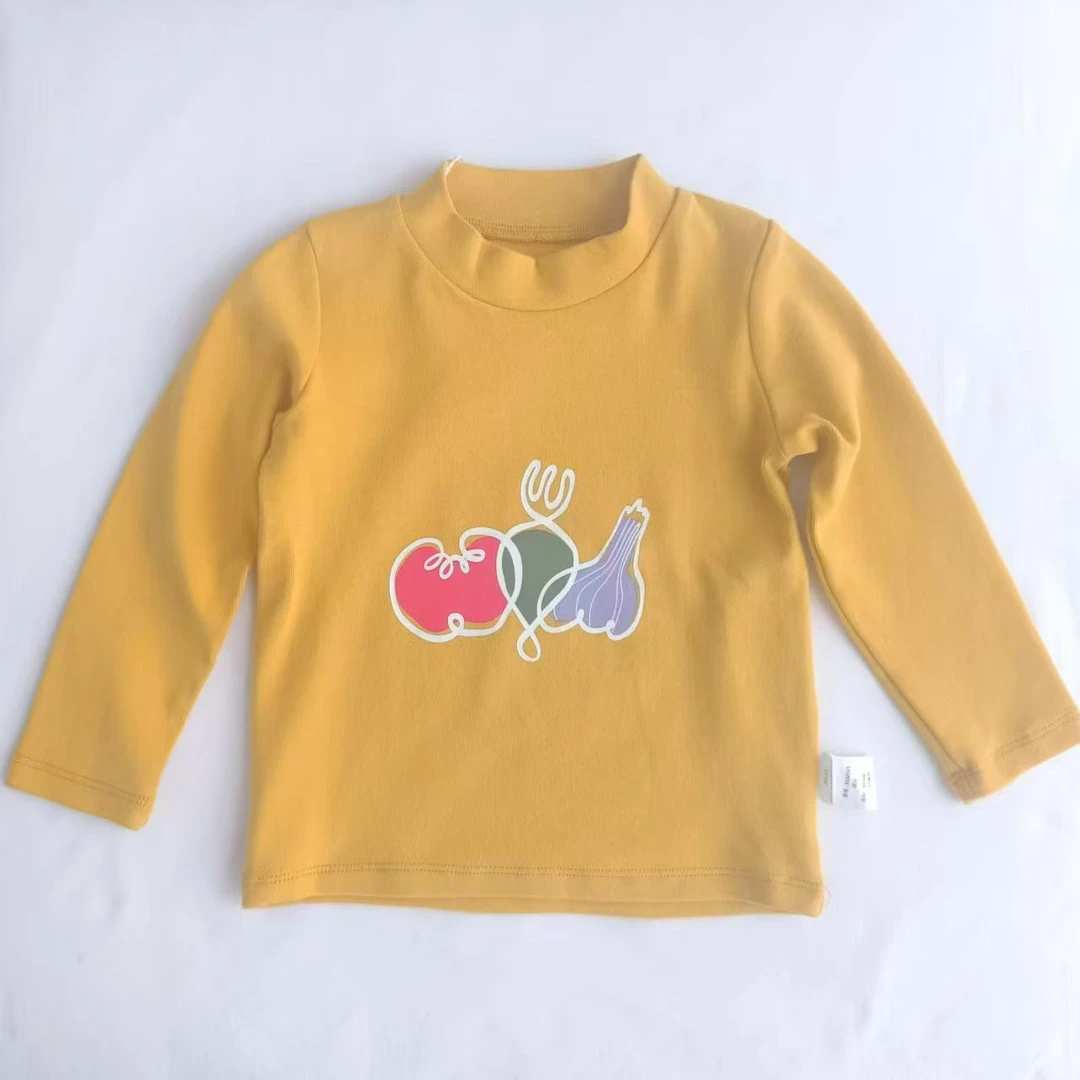 【全棉磨毛】针织长袖T恤9232113【5232105】