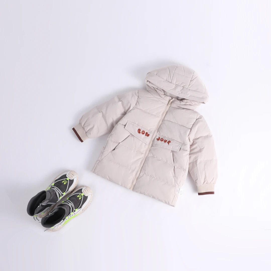 长袖连帽羽绒服外套9141718