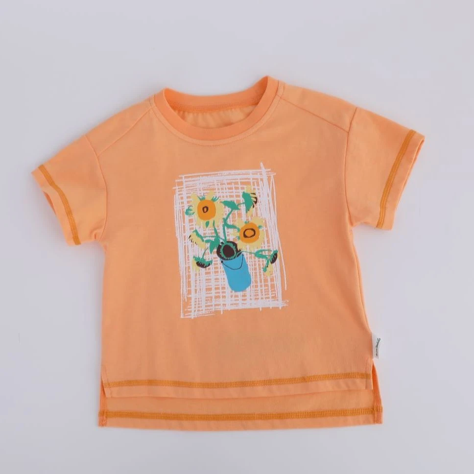 女童夏款针织短袖T恤8222117