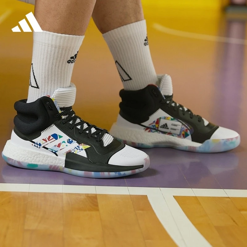 阿迪达斯官方 男团队款专业篮球鞋 adidas Marquee Boost EG1538