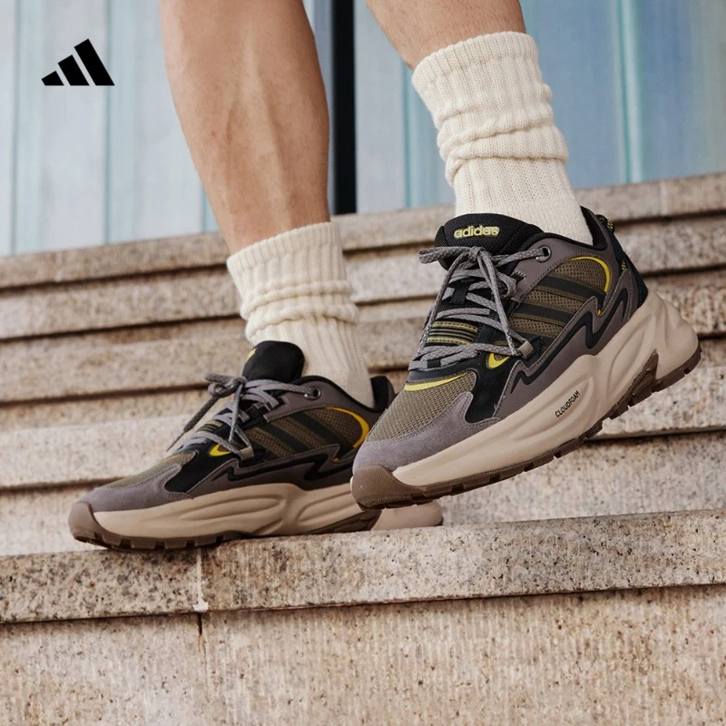 波波鞋OZWAVE SURGE厚底缓震防滑耐磨老爹鞋阿迪达斯官方 JR3188