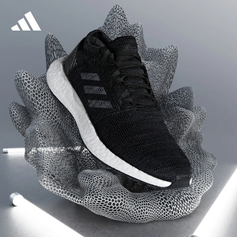 阿迪达斯官方男款舒适休闲跑步运动鞋adidas PureBOOST GO AH2319