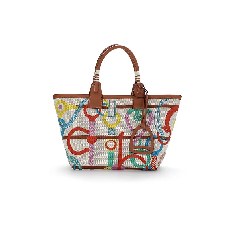 女士休闲印花托特包 TTB