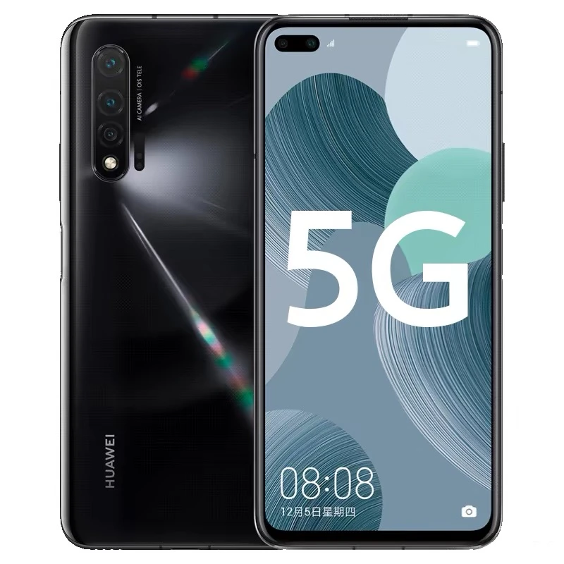 9新 Huawei/华为 华为nova6 5G手机 麒麟990处理器 30倍数码变焦
