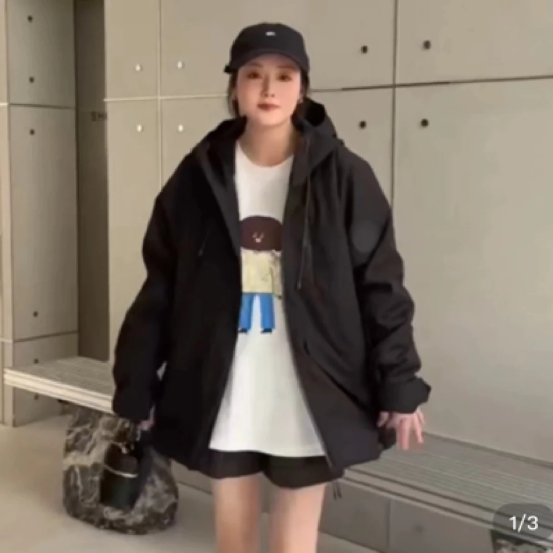 158连帽棉衣棉服冲锋衣情侣加厚韩版冬季秋冬