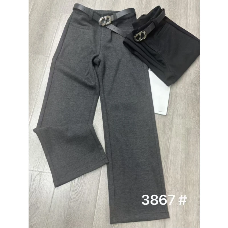 【魅力风】秋冬新款窄版显瘦百搭西裤3867款