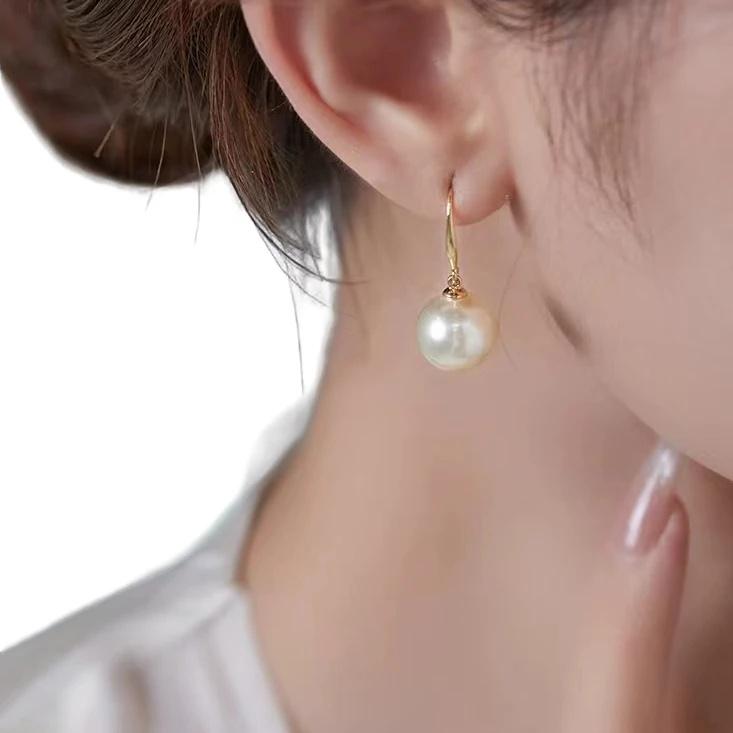 铜合金耳饰 耳环耳饰气质轻奢时尚多选白色百搭小众精致经典068