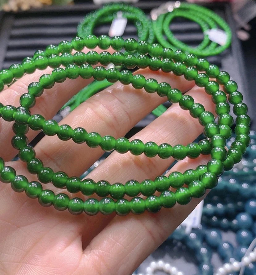 天然A货翡翠项链卡5